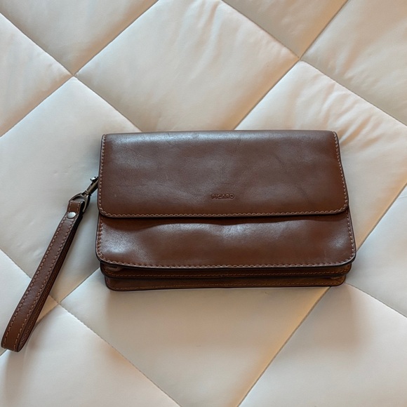 Picard Brown Leather Men's Clutch